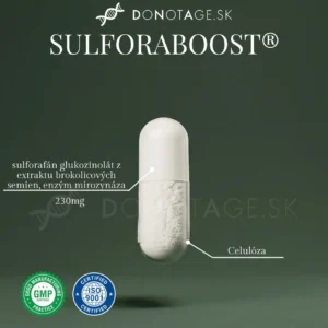 SulforaBoost® – kapsula, predná strana obalu